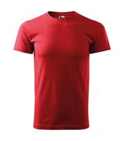 Vyriški Marškinėliai MALFINI Basic 129 Red, 160g/m2