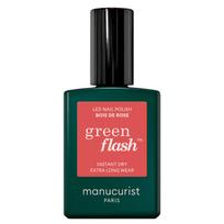 MANUCURIST Green Flash Led Nail Polish Bois De Rose 15ml