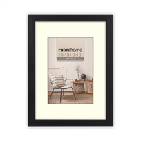 Zep Photo Frame V4546B Malmo Black 7x10/10x15 cm