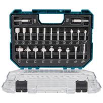 MEDŽIO FREZŲ RINKINYS 22vnt. Makita D-74778