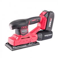 AKUMULIATORINIS ORBITINIS ŠLIFUOKLIS WORCRAFT 20V