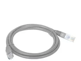 Alantec KKU5SZA2 tinklo kabelis Pilka 2 m Cat5e U/UTP (UTP)