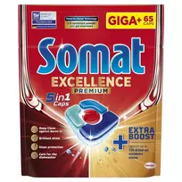 KAPSULĖS INDAPLOVIŲ SOMAT PREMIUM 65VNT