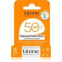 Lirene Care Protective Lipstick apsauginis lūpų balzamas drėkinamojo poveikio SPF 50 4.6 g