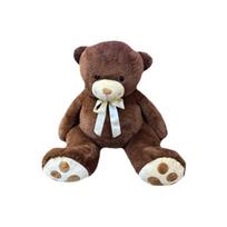 TULILO Brown teddy bear mascot, 80 cm