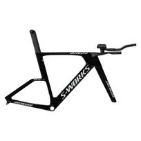 S-Works Shiv TT rėmas | Gloss Tarmac Black - Metallic White Silver