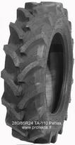Padanga 280/85R24 (11.2R24) TA110 Petlas 115A8/112B TL,  280/85 R24