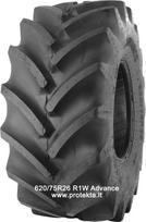 Padanga 620/75R26 (23.1R26) R-1W Advance 166A8 TL,  620/75 R26