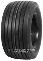 Padanga 445/45R19.5 GL251T Advance 22PR 160J TL M+S 3PMSF (tr.),  445/45 R19.5