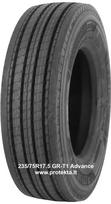 Padanga 235/75R17.5 GRT1 Advance 16PR 143/141J TL M+S 3PMSF (tr.),  235/75 R17.5
