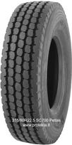 Padanga 315/80R22.5 SC700 Petlas 156/150K TL M+S (univ.),  315/80 R22.5