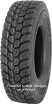 Padanga 315/80R22.5 GCD1 Advance 20PR 156/150K TL M+S 3PMSF (gal.),  315/80 R22.5