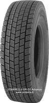 Padanga 315/80R22.5 GRD1 Advance 20PR 156/150L TL M+S 3PMSF,  315/80 R22.5