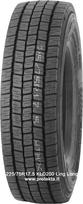 Padanga 225/75R17.5 KLD200 Ling Long 129/127M TL M+S 3PMSF,  225/75 R17.5