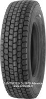 Padanga 315/70R22.5 GL267D Advance 20PR 156/150L TL M+S 3PMSF,  315/70 R22.5