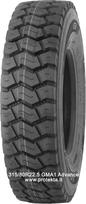 Padanga 315/80R22.5 GMA1 Advance 158/156G 22PR TL M+S 3PMSF,  315/80 R22.5