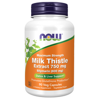 Now Foods Milk Thistle Extract 750 mg maximum strength 90 vcaps