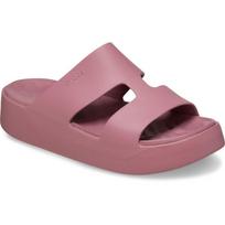 Crocs™ Getaway Platform H-Strap šlepetės (Alyvinės) - 39,5