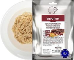 BROWIN® Aukščiausios kokybės avių virvės 18/20 mm 20 metrų | Avies žarnos dešroms | Aukščiausios kokybės natūralios žarnos naminėms dešroms, kadagių dešroms, baltoms dešroms, dešrelėms, dešrelėms, Bratwurst gaminti
