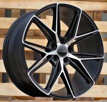 HAXER HX043 Black Polished Half Matt (MBHM) R19 5x114.30 ET40 CB73.10 J8.5
