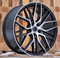 HAXER HX035 Black Polished Half Matt (MBHM) R19 5x114.30 ET40 CB73.10 J8.5