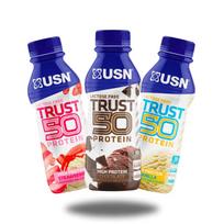 USN Trust 50 Bottled Protein 500 ml. - Chocolate skonis