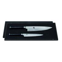 Damasko plieno peilių rinkinys, 2 vnt., DM-0701 + DM-0706, Kai, DMS-220