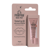 DR.PAWPAW lūpų aliejus su atspalviu NUDE POUT, 8 ml