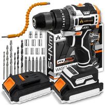 Akumuliatorinis smūginis suktuvas-gręžtuvas Abrams 2x21,6 V 2,5 Ah bešepetėlinis, 1200 W