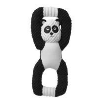 UNIQ PETS šunų žaislas – panda su cypuku ir tampymo funkcija, 14 × 8 × 13,5 cm