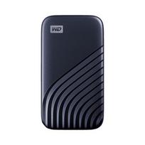 WD My Passport SSD 2TB Midnight Blue Cross Compatible USB 3.2 Gen-2 and USB-C 1050MB/s Read 1000MB/s Write PC Mac Compatiable