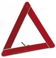 Avarinis ženklas Bottari Warning Triangle, raudonas