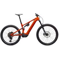 Specialized Turbo Levo 4 Comp elektrinis dviratis | Gloss Orange Tint Over Silver Dust - Dark Navy