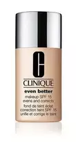 Clinique - Skystas makiažas suvienodinti spalvotą odos atspalvį, SPF 15 (dar geresnis makiažas) 30 ml - 04 Cream Chamois