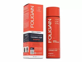 Foligain - Šampūnas nuo plaukų slinkimo Triple Action (vyrų šampūnas) 236 ml
