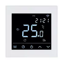 Termostatas HEATCOM HC91 Wi-Fi, baltas