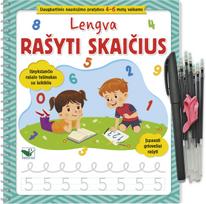 Lengva rašyti skaičius. Įspausti grioveliai rašyti. Išnykstančio rašalo tušinukas su laikikliu + širdelės - Nėra Autoriaus