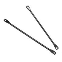 Galinės dviračio bagažinės tvirtinimo plokštelės 220mm, 2 vnt.