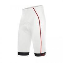 Dviratininkų šortai unisex RH+ Prime, balti, L