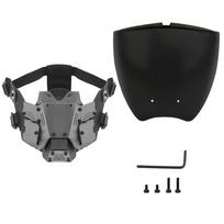 Viso veido kaukė Taktinė nuo rūko kaukė Kiberpunk kvėpuojanti CS Airsoft spalvota kulkų apsaugos įranga