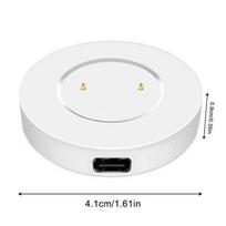 Išmaniojo laikrodžio dokas-įkroviklis laikrodžiams Watch GT2 GT GT2e Honor Watch Magic 2 Magnetinis belaidis USB C greitojo įkrovimo kabelio pagrindas