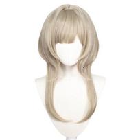 Aukštos kokybės žaidimo Genshin Impact Fatui Cosplay perukas Sandrone Marionette Karščiui atsparus sintetinės plaukų Anime perukas + Peruko kepuraitė One Size