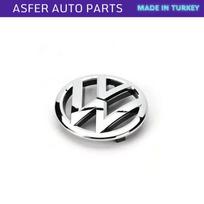 Priekinių grotelių ženklas, skirtas Volkswagen Caddy Mk3 2011-2015 Touareg 2011-2015 OEM 1T0853601E