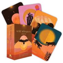 Wild Whispers Oracle: Messages from the Desert orakulo kortos Rockpool Publishing