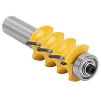 316  Radius Triple Bead Trim Molding Router Bit 12  Shank Woodworking Tool
