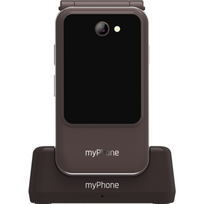 myPhone Harmony LTE Praline Collection | Brown | 2.8+1.44 " | IPS | 48MB | 128MB | Single SIM | MicroSD | 3G | Bluetooth | 5.1 | Main camera resolution 2 MP | 1300 mAh