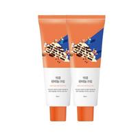 Round Lab sojų pupelių pantenolio kremas 80ml (2 pakuotė) - Drėkinimas ir odos atstatymas su pantenoliu ir sojų pupelių ekstraktu sausai ir jautriai odai 80ml (2 Pack)