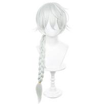 Naujas Anime Sezonas 4 Nikolajus Gogolis Cosplay Perukas Žalias Pilkas Pintas Karščiui Atsparus Sintetinis Plaukų Perukas + Peruko Kepuraitė One Size