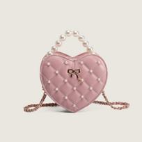 New Pearl Love Bag Niche Design, Xiaoxiangfeng Chain One-shoulder Crossbody Bag
