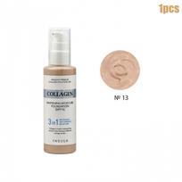ENOUGH Collagen 3in1 Whitening Anti Wrinkle Moisture Foundation #13 Light Beige 100ml (3options)+RANDOM GIFT